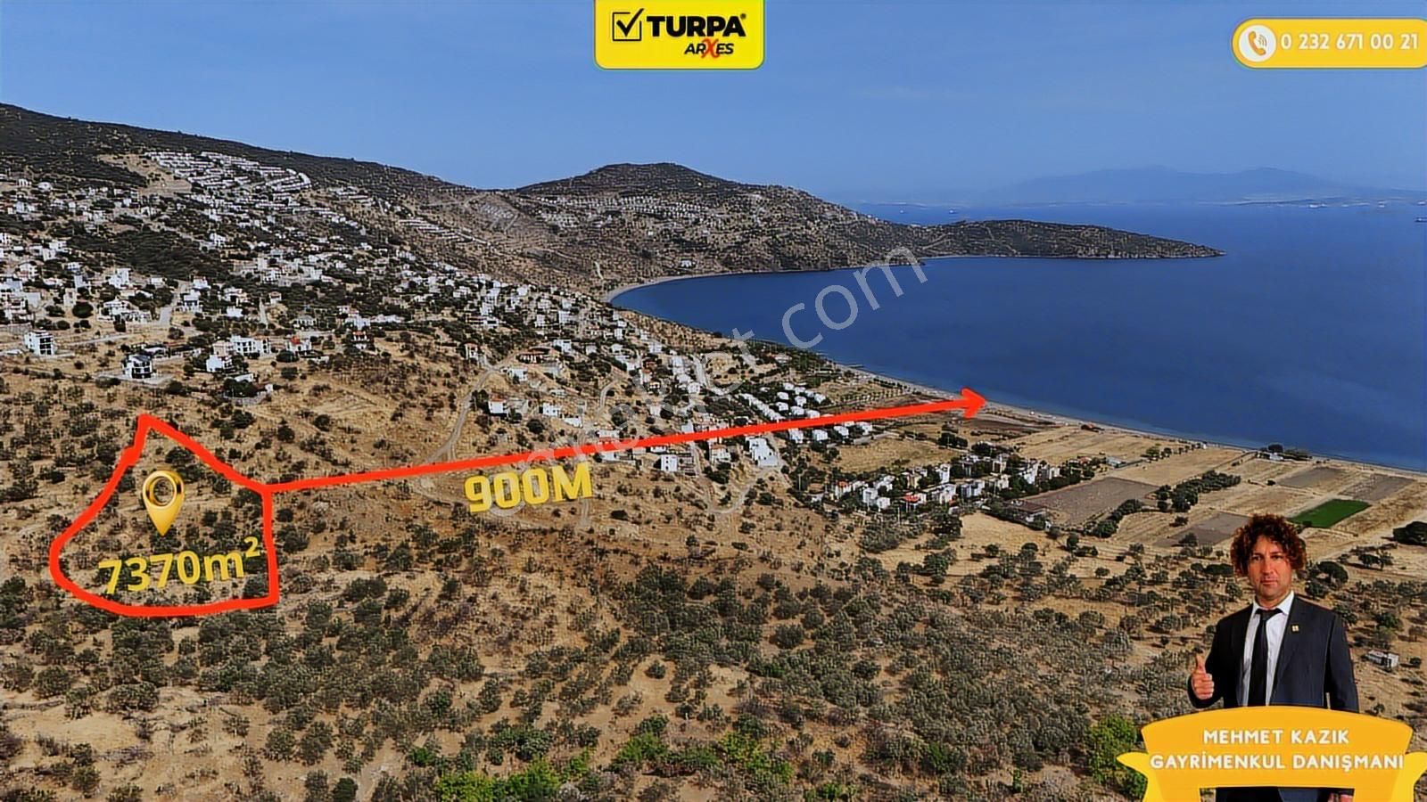 Turpa Arxes'ten Denizköy İmar Bitişiğinde Arazi Satılıktır.