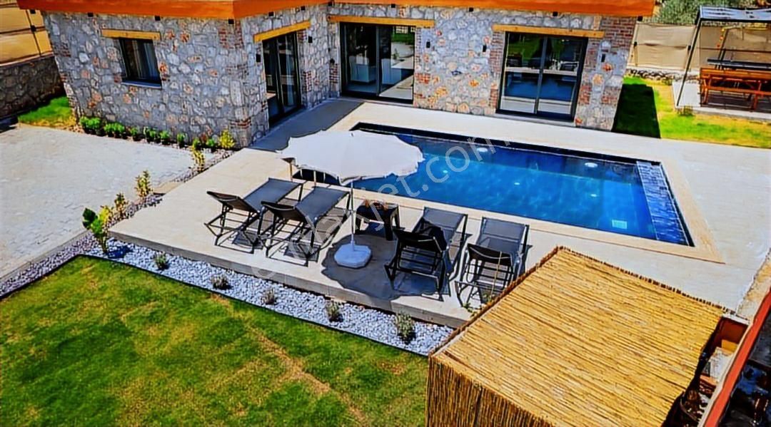 Muğla Fethiye Bozyerde Eşyalı Kiralık Havuzlu Villa Uzun Dönem - Görsel 2