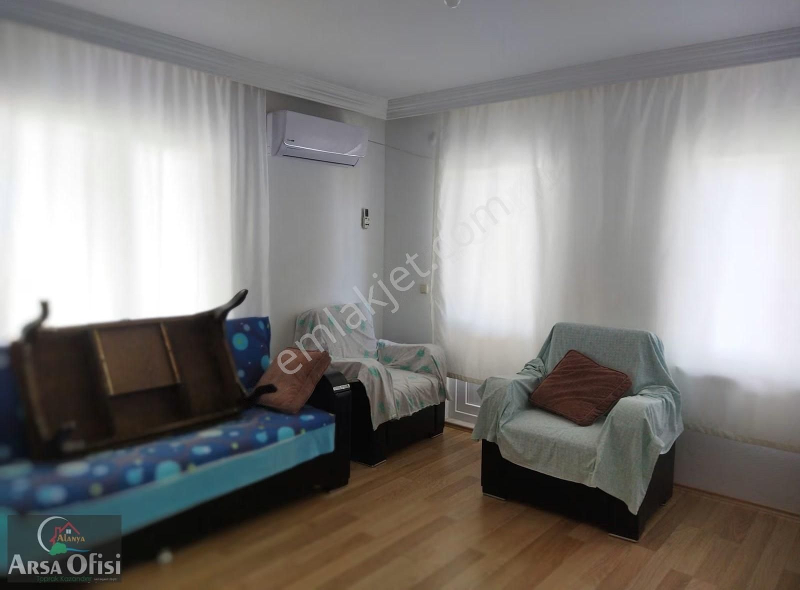 Alanya Mahmutlarda Satılık Deniz Manzaralı Müstakil Bahçeli Ev - Görsel 18