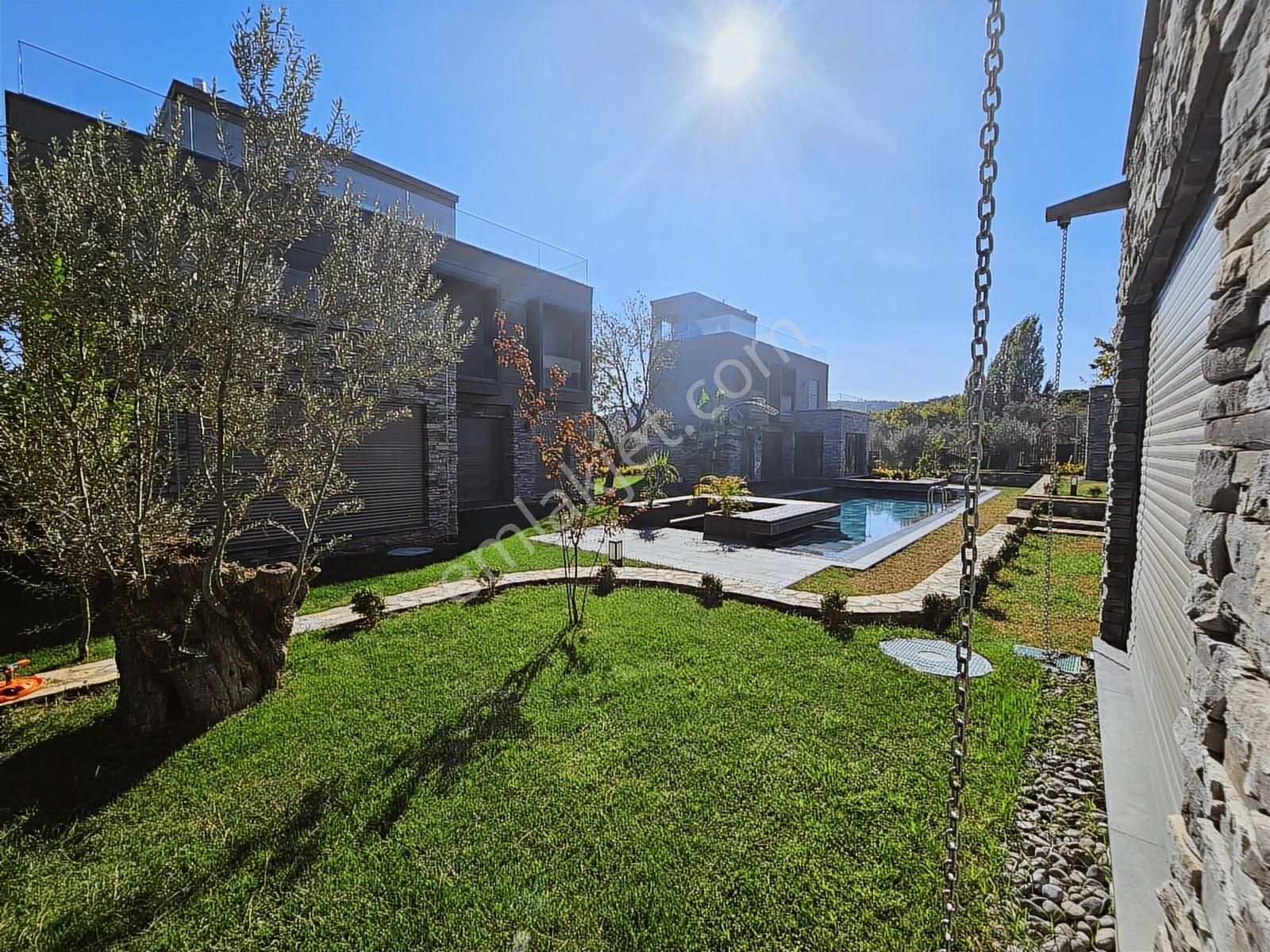 Eu Gayrimenkulden Havuzlu Tek Müstakil 3+1 Lüx Villa - Görsel 8