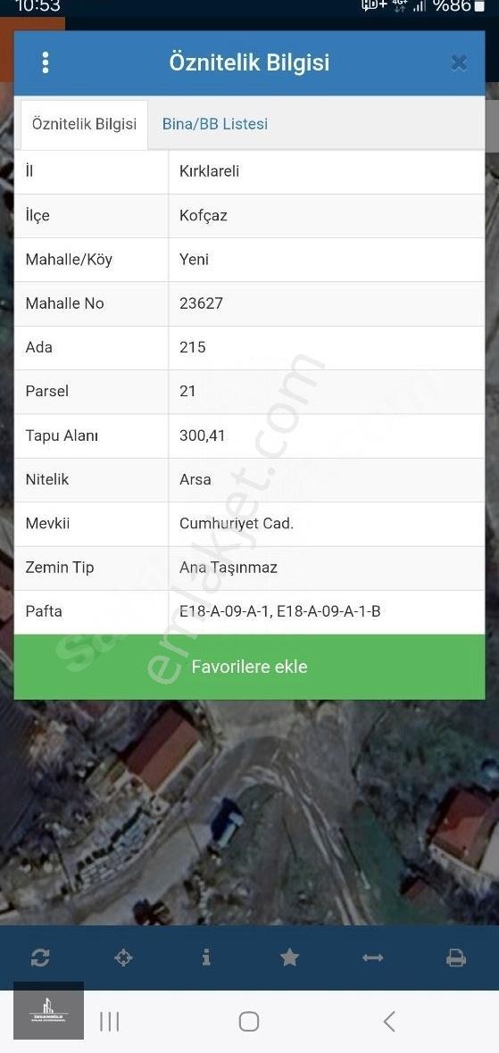 Kırklareli Kofçaz'da Harika Konumda Satılık Arsa - Görsel 6