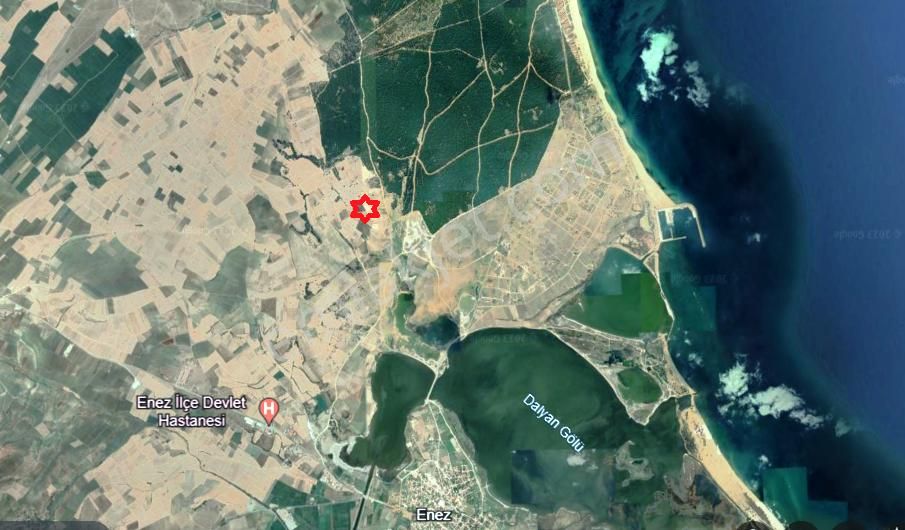 Enez Gaziömerbey'de 1.836m2 Elektrik-su Çekilebilir Satılık Arsa - Görsel 16