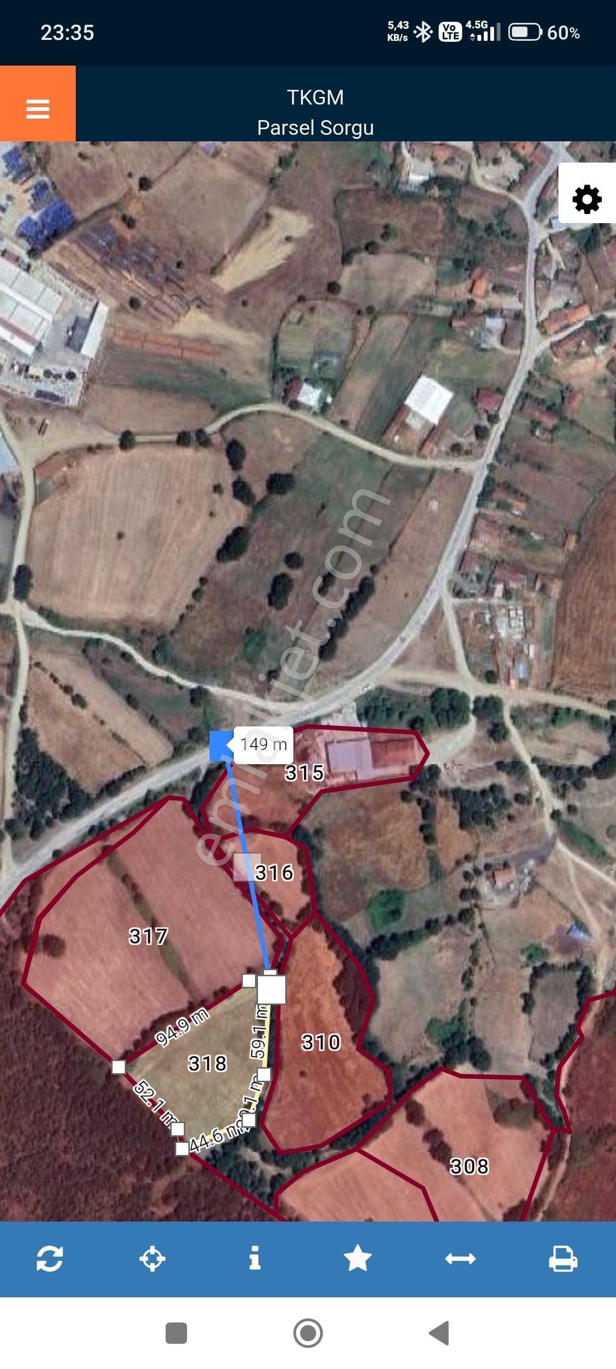 Çiftlik İçin 5160 M² Verimli Tarla Çanakkale Yenice Bekten Köyü Su Kaynağı Yanı Orman Ve Yola Cephe - Görsel 22