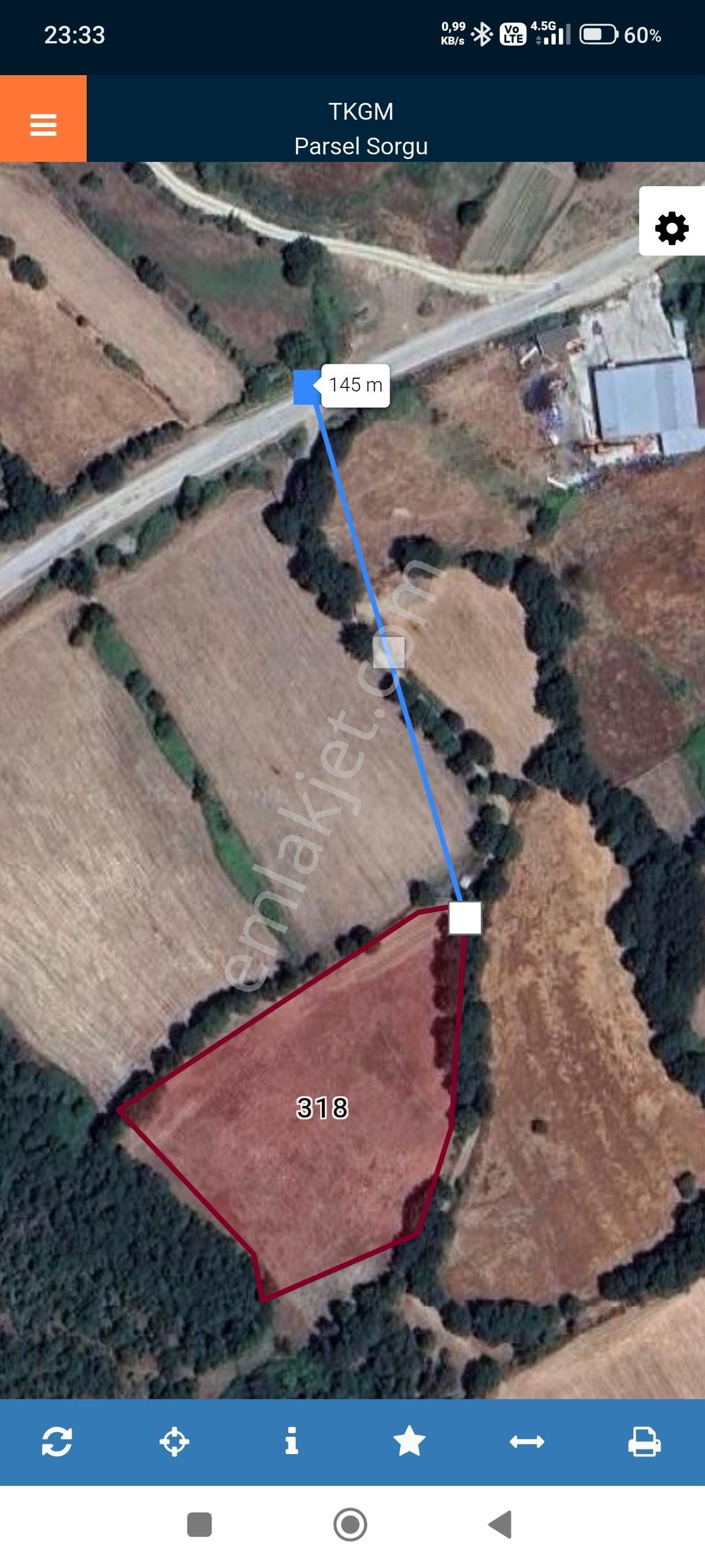 Çiftlik İçin 5160 M² Verimli Tarla Çanakkale Yenice Bekten Köyü Su Kaynağı Yanı Orman Ve Yola Cephe - Görsel 18