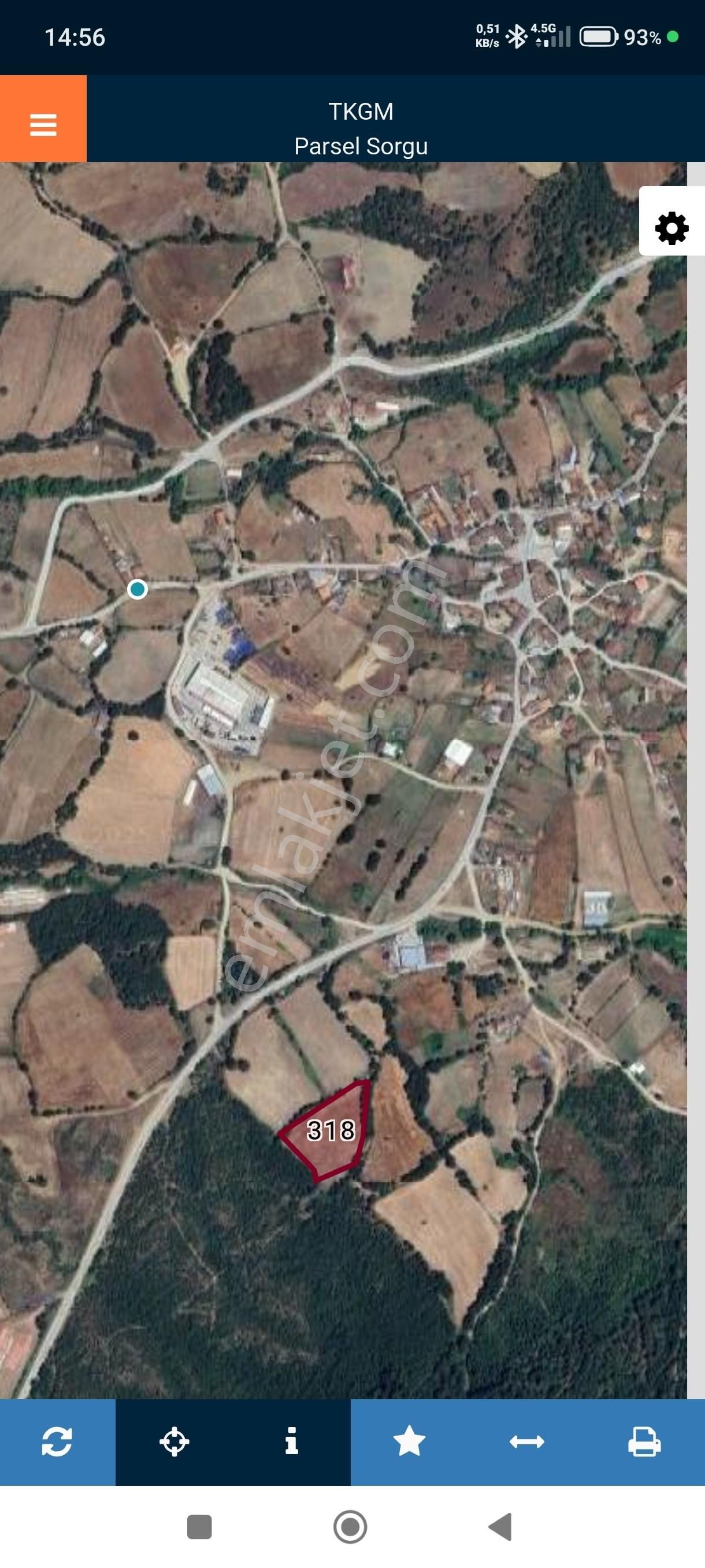 Çiftlik İçin 5160 M² Verimli Tarla Çanakkale Yenice Bekten Köyü Su Kaynağı Yanı Orman Ve Yola Cephe - Görsel 12