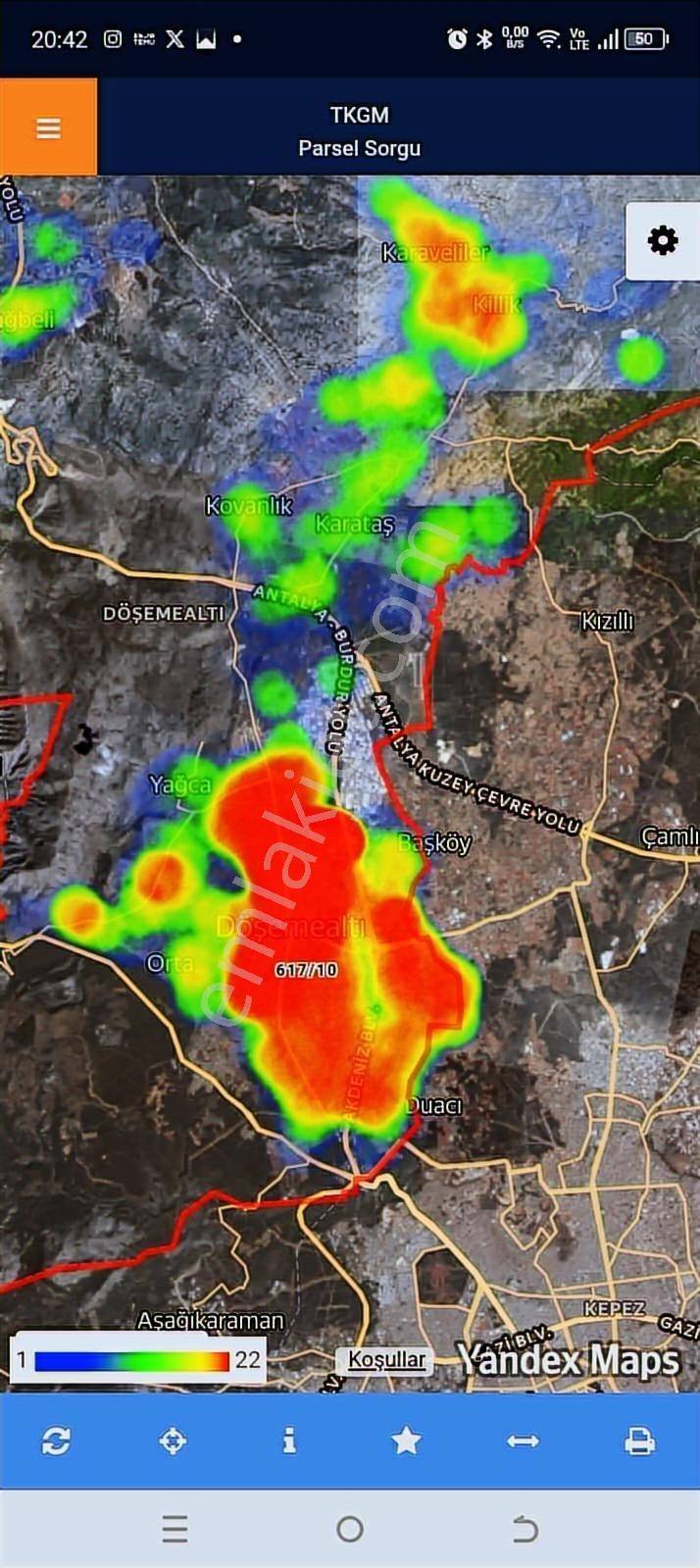 Döşemealtı Altınkale Satılık Villa Arsası - Görsel 7