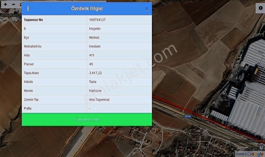 Kırşehir Merkez Kayseri-ankara-niğde Otabanına Cephe 3417 Metre - Görsel 7