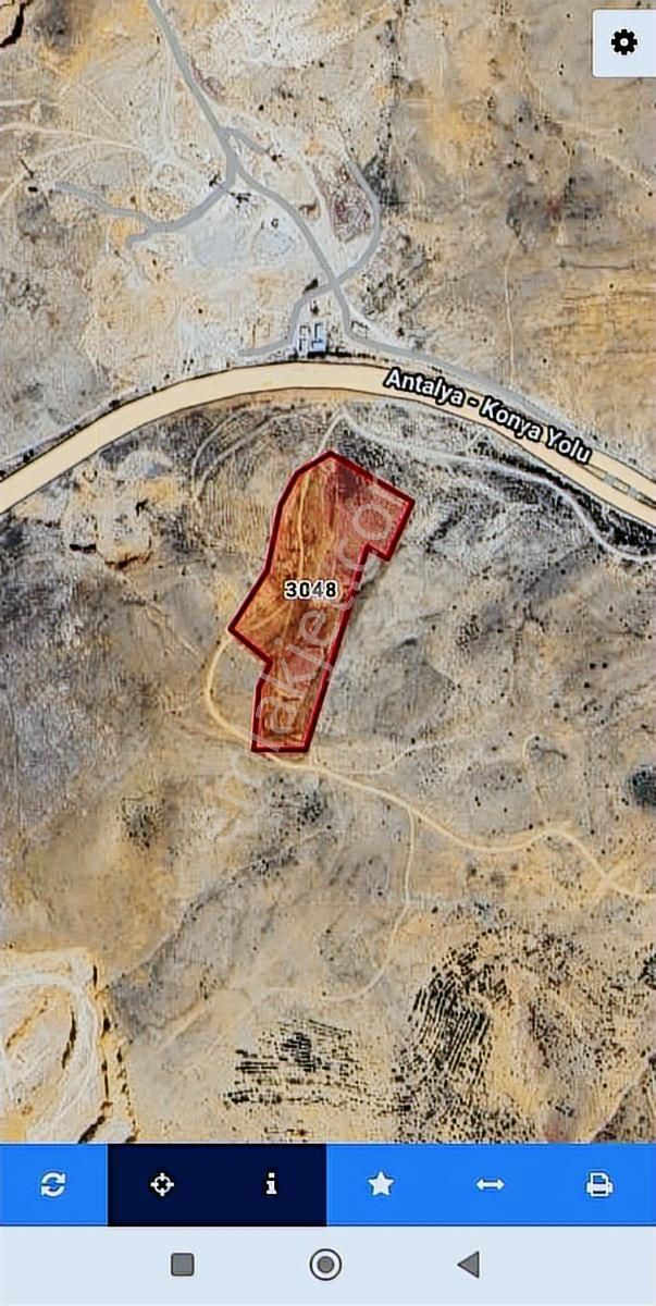 Meram Belenbaşı Tepesinde Manzaralı 32.400 M² Müstakil Tapu