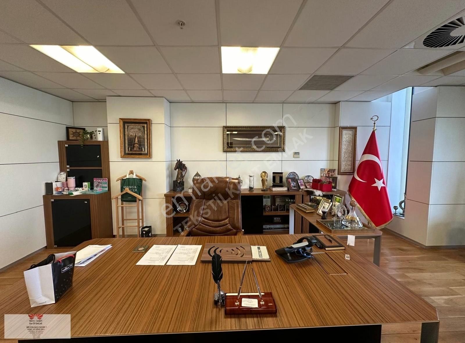Koza Plaza'da Ultra Lüks 352 M2 Mobilyalı Prestijli Hazır Ofis - Görsel 12