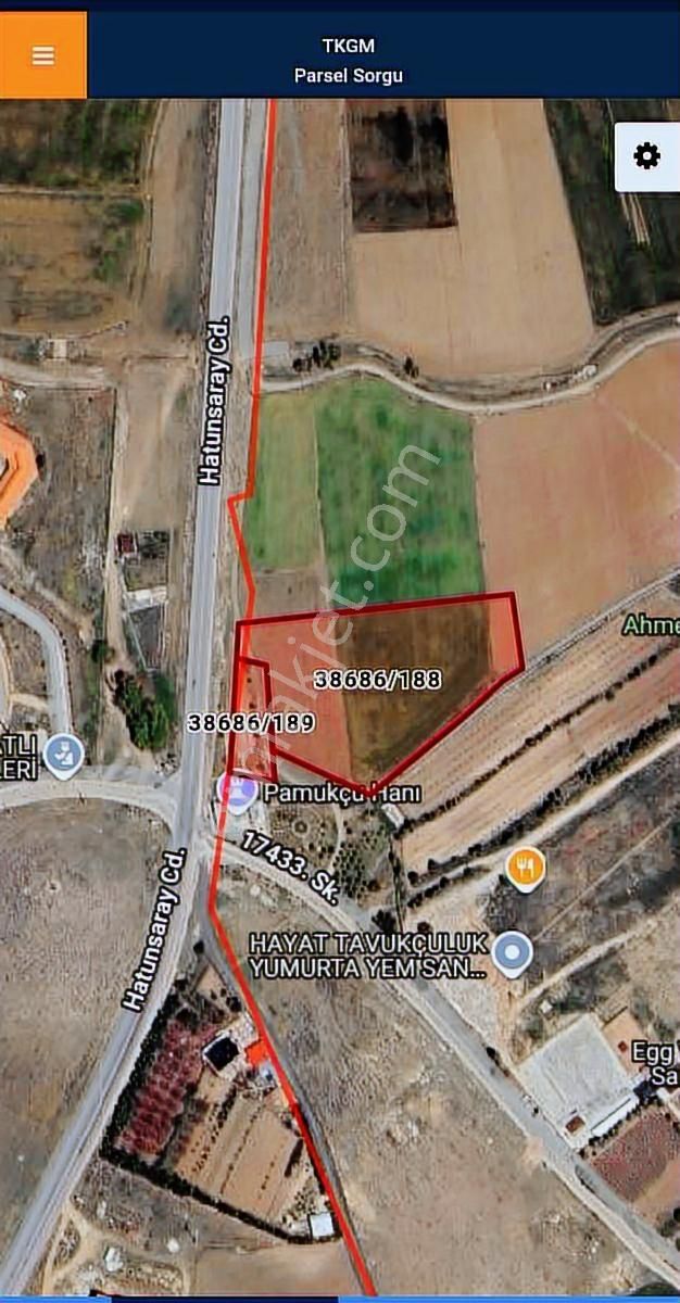 Meram Gödene Hatunsaray Yoluna Cepheli 12.060 M2 Bahçe - Görsel 5