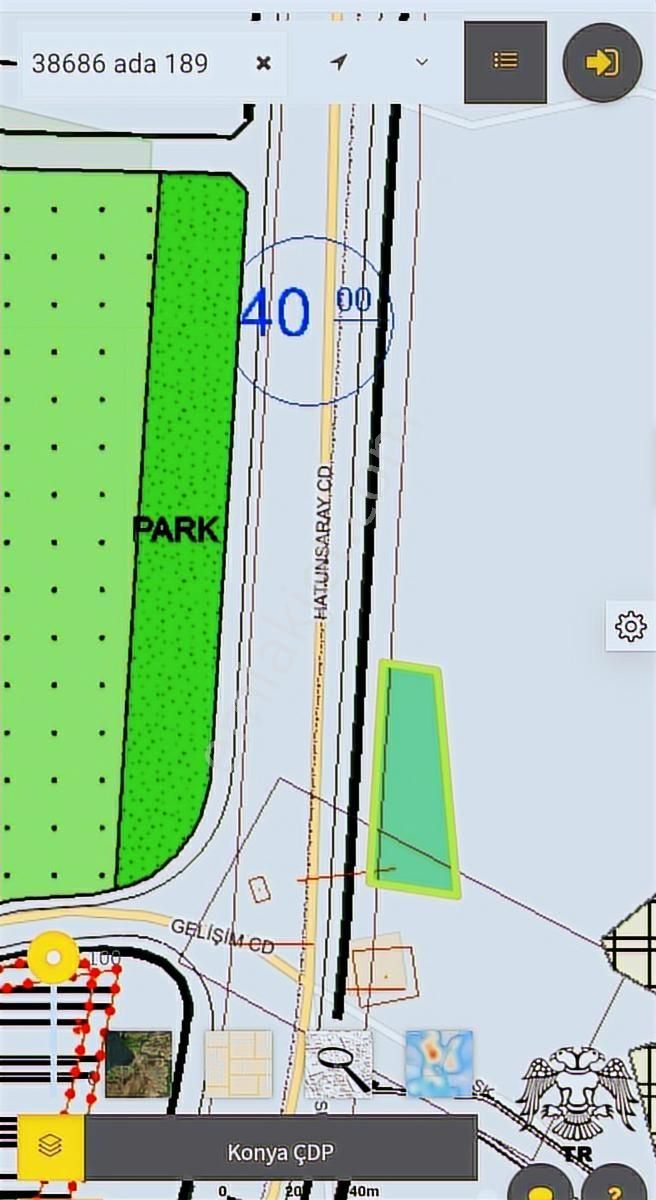 Meram Gödene Hatunsaray Yoluna Cepheli 12.060 M2 Bahçe - Görsel 7