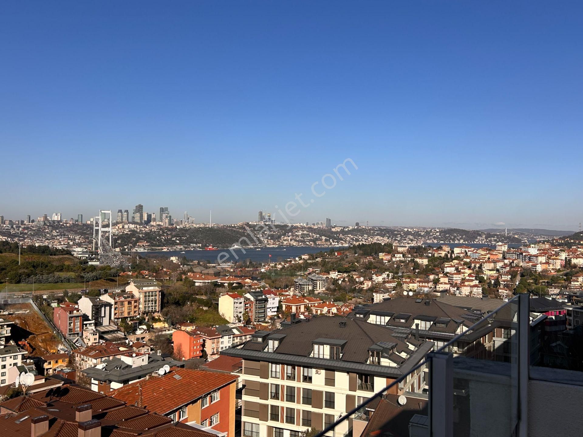 Muhteşem Boğaz Ve Deniz Manzaralı, Teraslı Dublex, 3+1 Daire