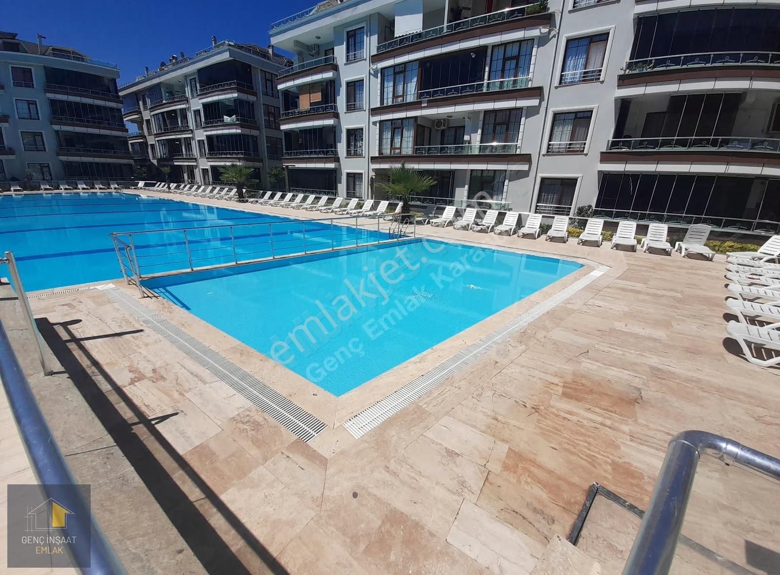 Ekşioğlu City'de Deniz Manzaralı 2+1 Geniş Daire (1200 M² Havuz) - Görsel 15