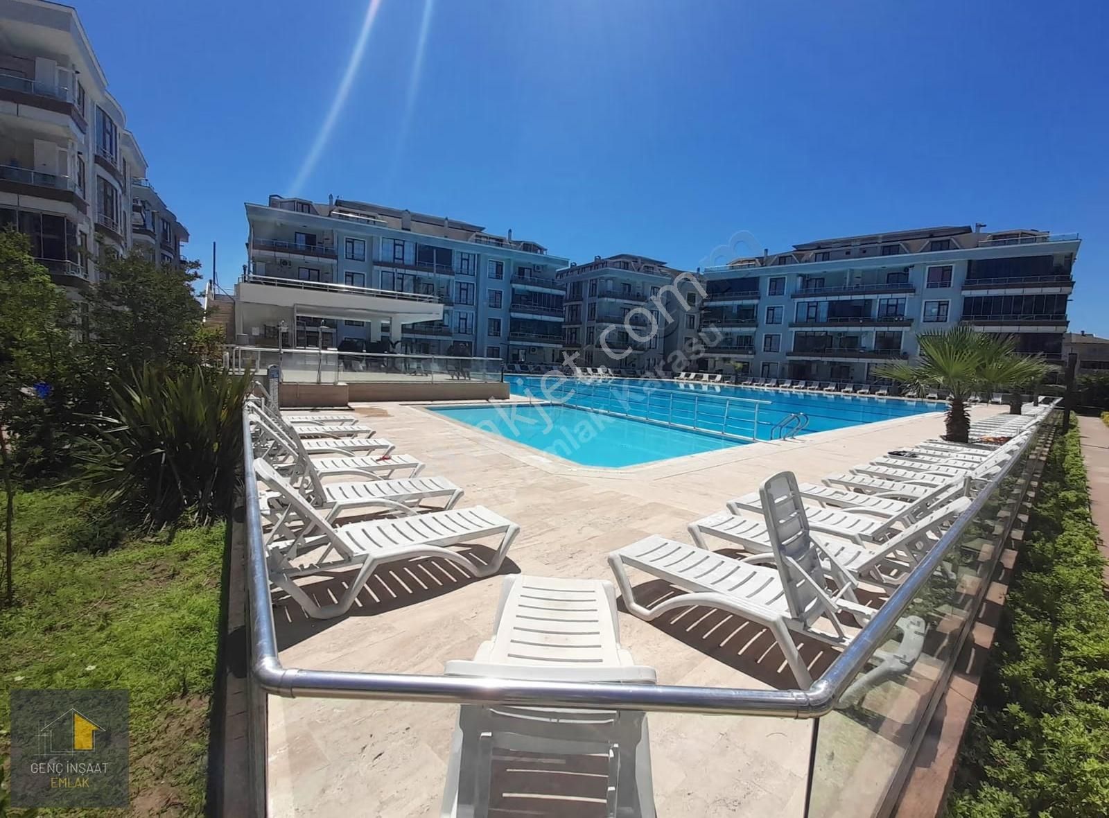 Ekşioğlu City'de Deniz Manzaralı 2+1 Geniş Daire (1200 M² Havuz) - Görsel 5