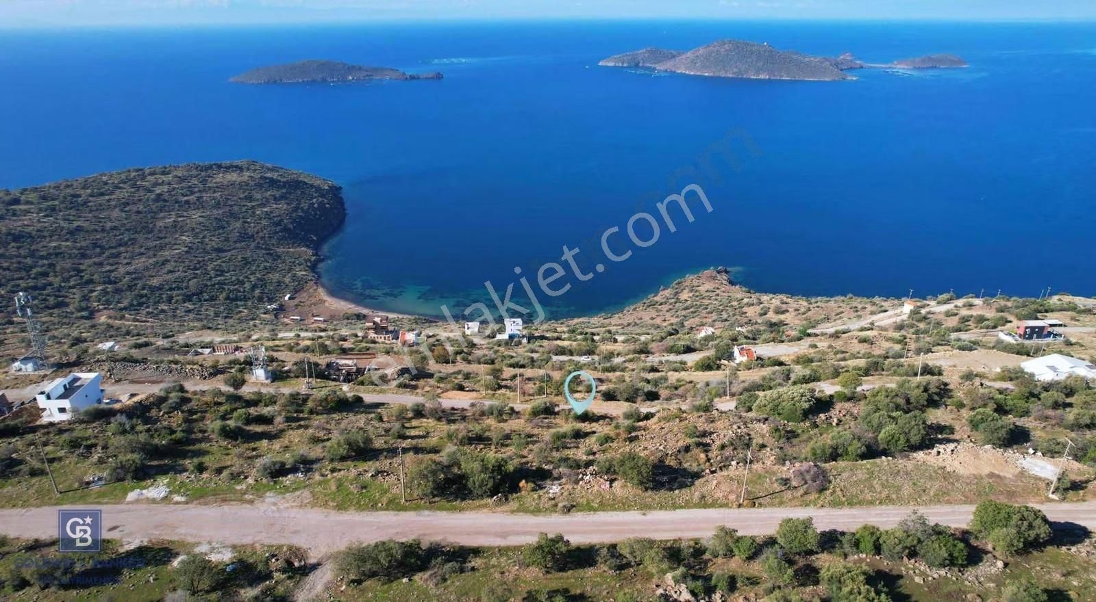 Çandarlı Eyko Ada Manzaralı Villa İmarlı Satılık Arsa - Görsel 20