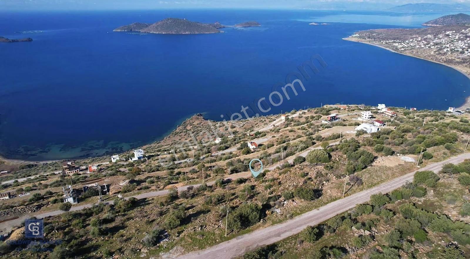 Çandarlı Eyko Ada Manzaralı Villa İmarlı Satılık Arsa - Görsel 11