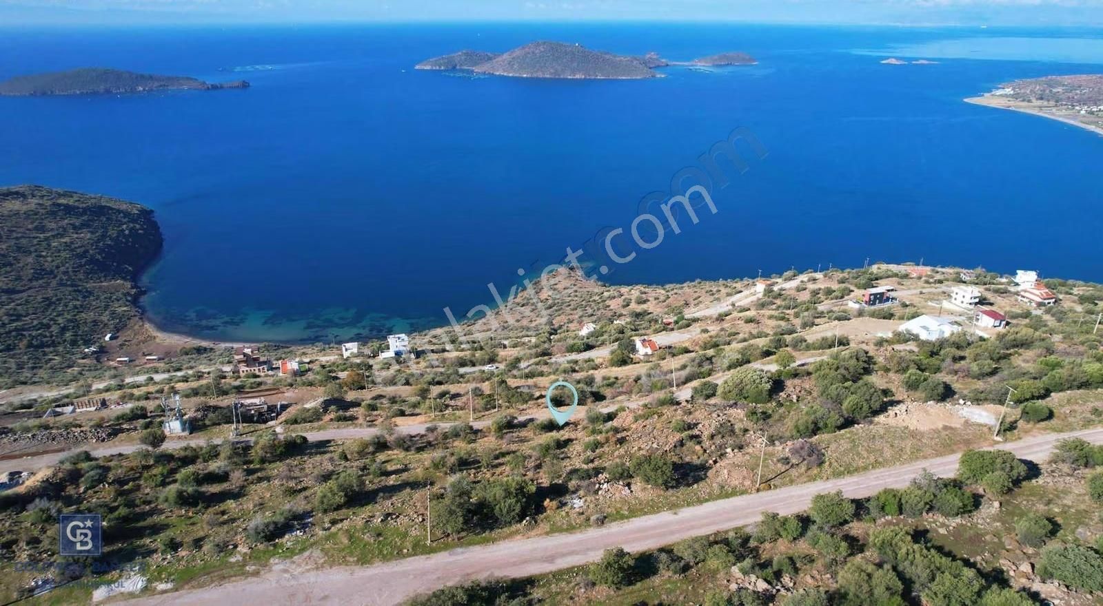 Çandarlı Eyko Ada Manzaralı Villa İmarlı Satılık Arsa - Görsel 15