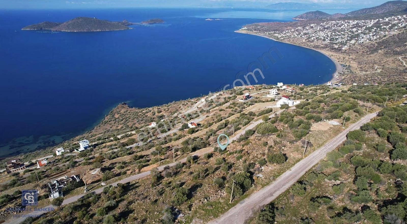 Çandarlı Eyko Ada Manzaralı Villa İmarlı Satılık Arsa - Görsel 22