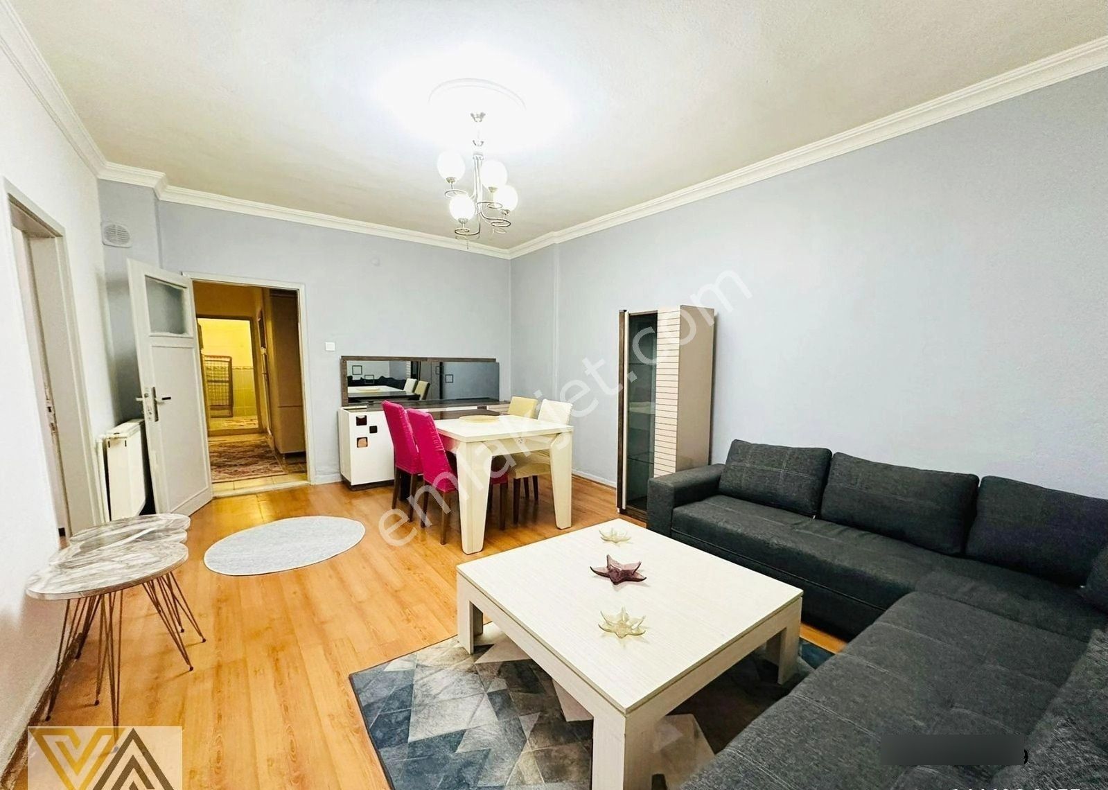 Aşık Veysel Mahallesinde Cadde Yanı Eşyalı Satılık 2+1 Daire !!!