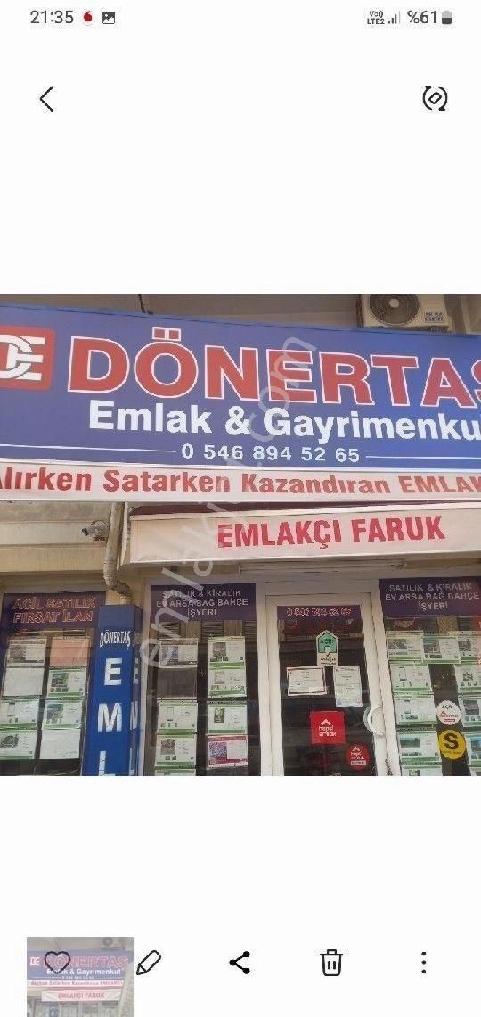 Dönertaş Emlaktan Nazilli Merkezde Kiralık Doğalgazlı Daire