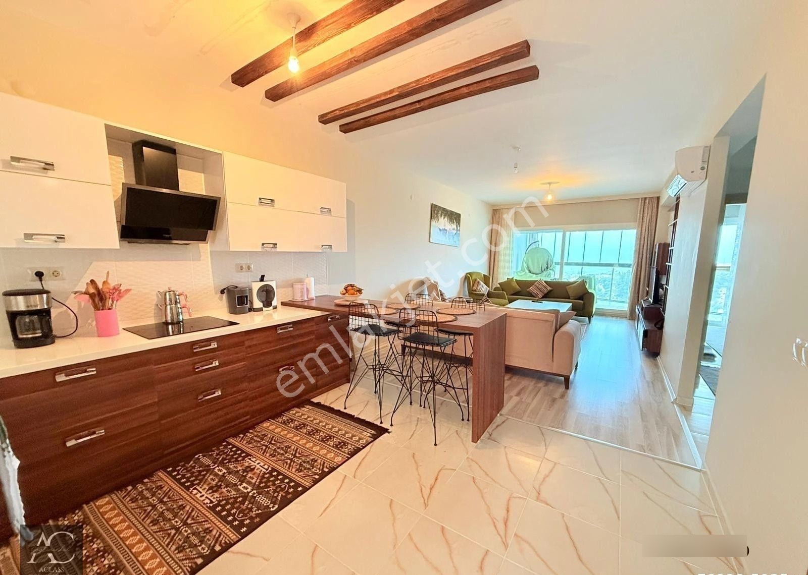 Aclass'dan Merkezı Konumda-denız Manzaralı-full Eşyalı Acıl Satılık Fırsat Daire - Görsel 9