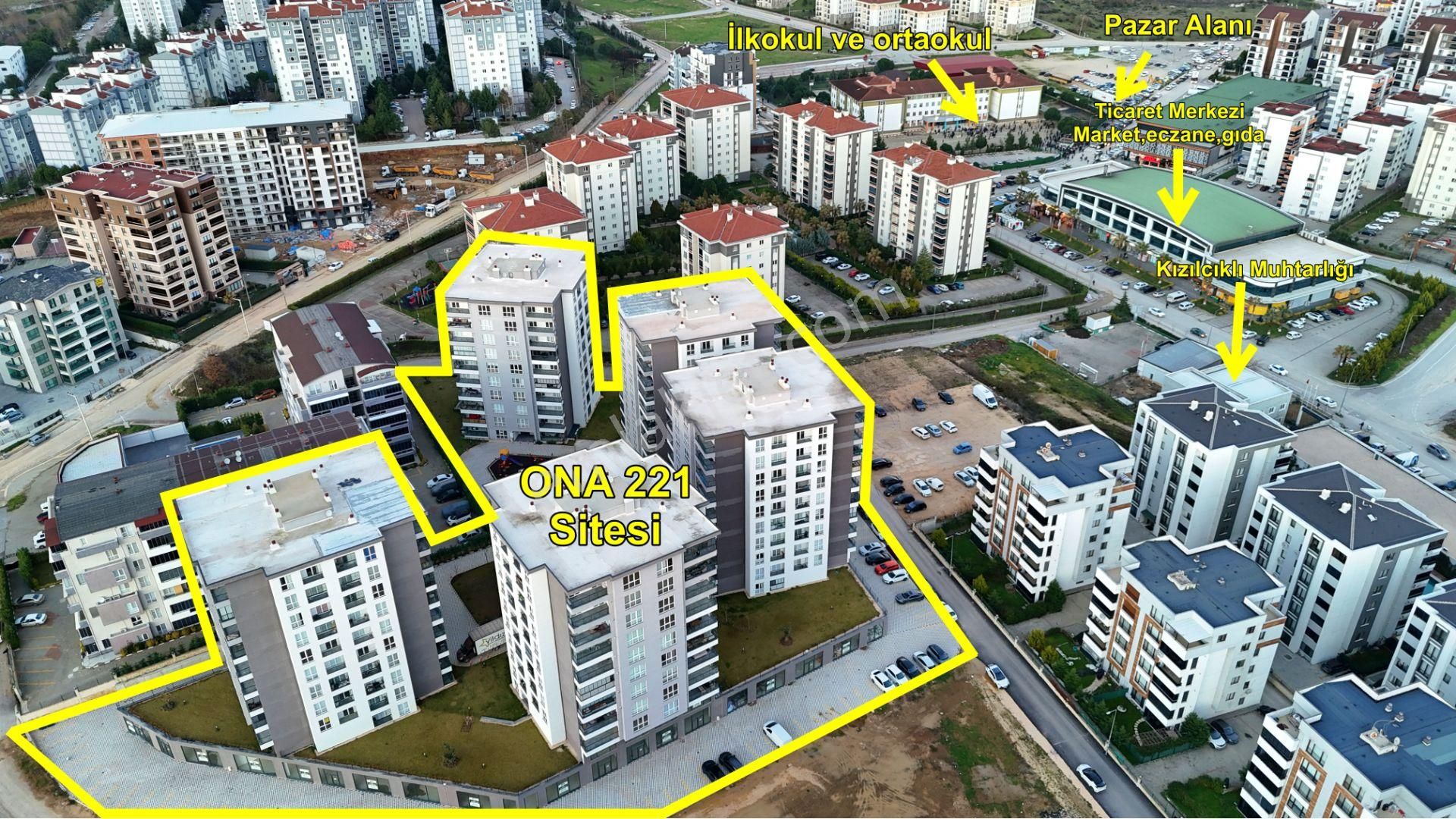 Bursa Nilüfer Kızılcıklı Mah Ona 221 Sitesinde Kiralık 3+1 Daire - Görsel 3