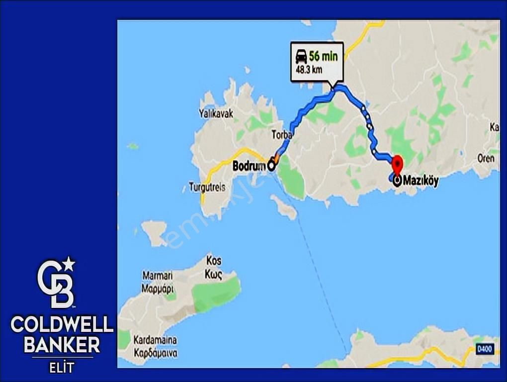 Bodrum Mazı Köy İçi Yol Cepheli Satılık Arazi - Görsel 8