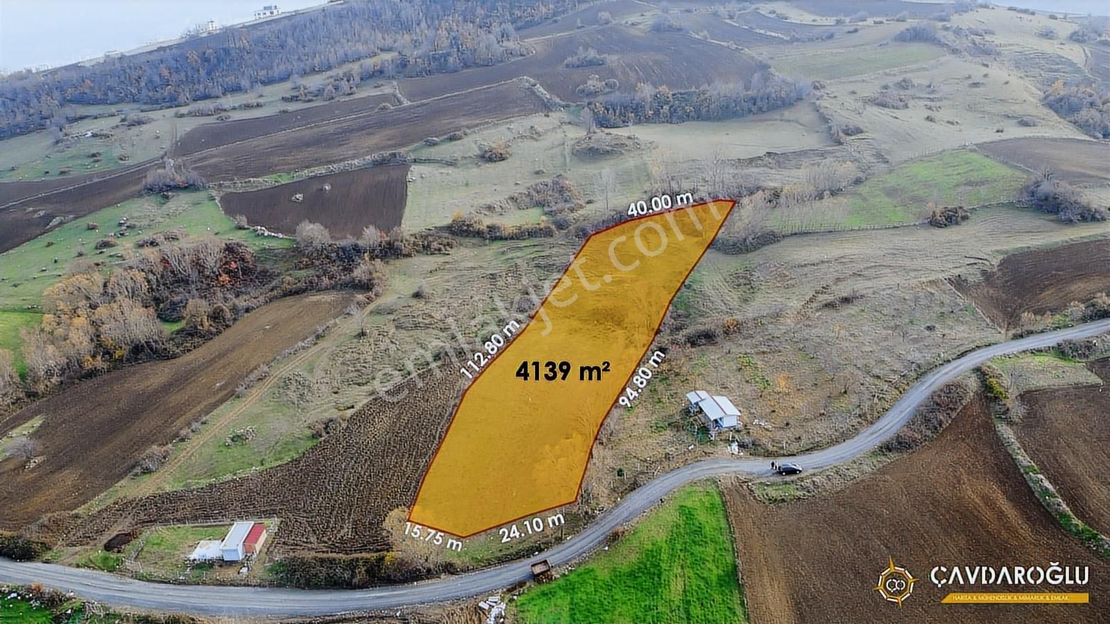 İlkadım Uzgurda 4139 M² Yatırımlık Fırsat Arazi - Tarla