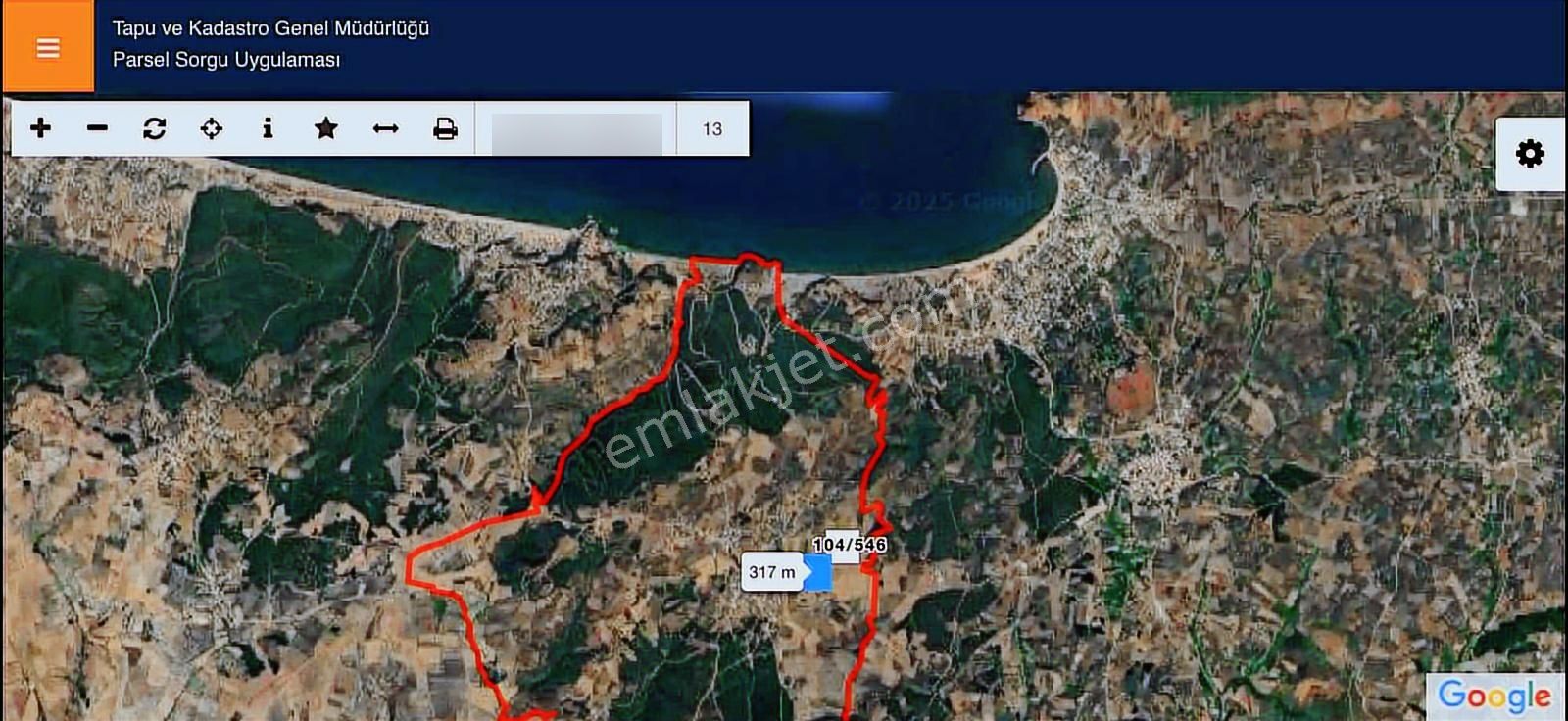 Akram'dan Söğütpınar'da Köy Mücavir Alanında Muhteşem Tarla