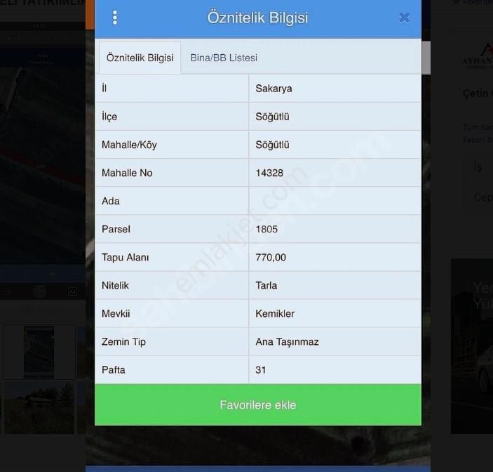 Söğütlü De Yol Cepheli Yatırımlık Veya Hobi Bahçesi 770 M2tarla - Görsel 9