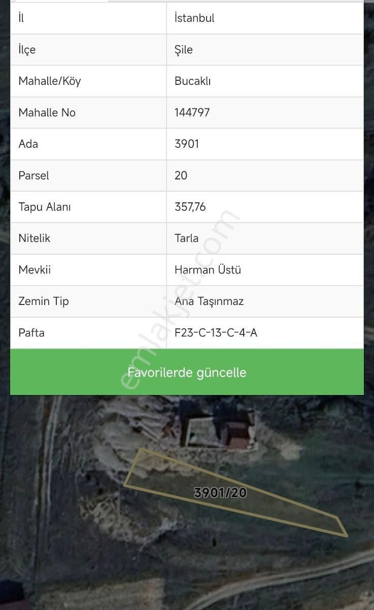 İstanbul Şile Bucaklı'da Yatırımlık Tarla - Görsel 5