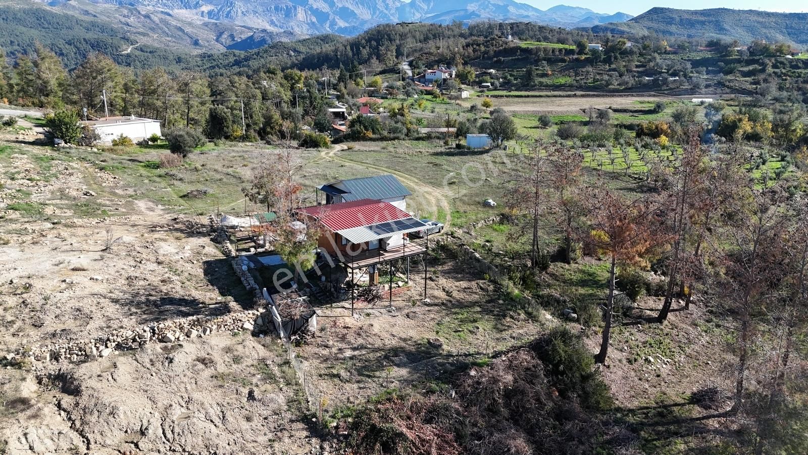 Kızıldağ'da Manzaralı 70 M2 2+1 Konteyner Ev Ve 420 M2 Arsası - Görsel 14