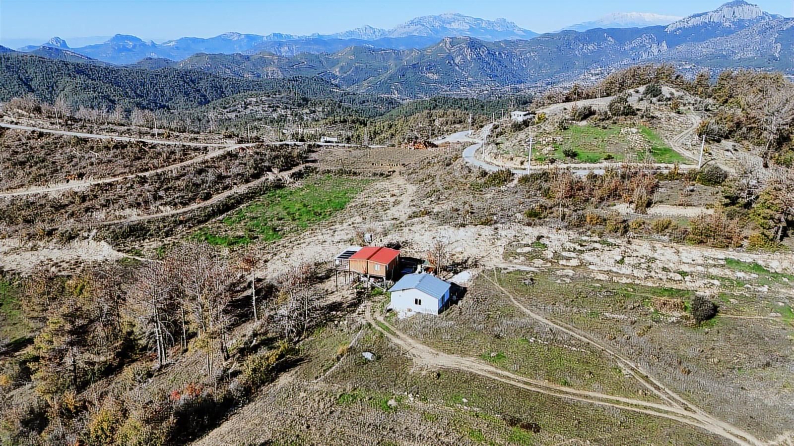 Kızıldağ'da Manzaralı 70 M2 2+1 Konteyner Ev Ve 420 M2 Arsası - Görsel 7