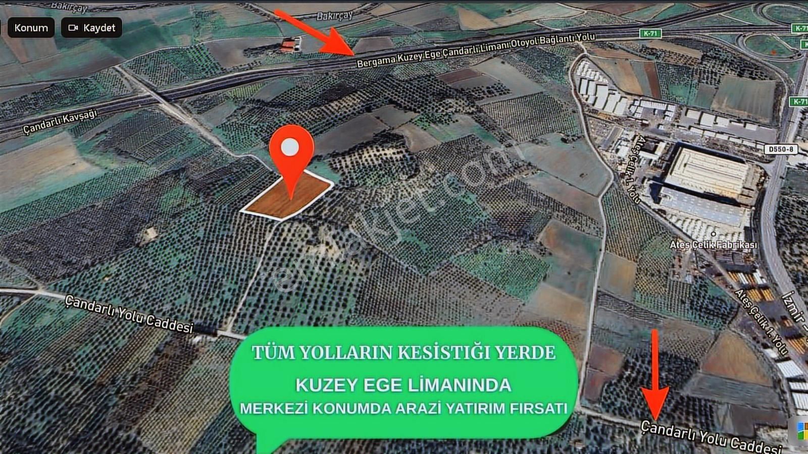 Kuzey Ege Limanı Ve Çandarlı'da Yatırım Fırsatı (16204 M2)