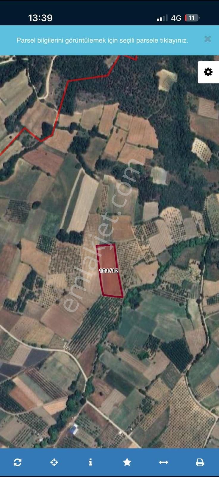 Akram'dan İnegöl Eymir'de Köye Yakın Yatırımlık Tarla