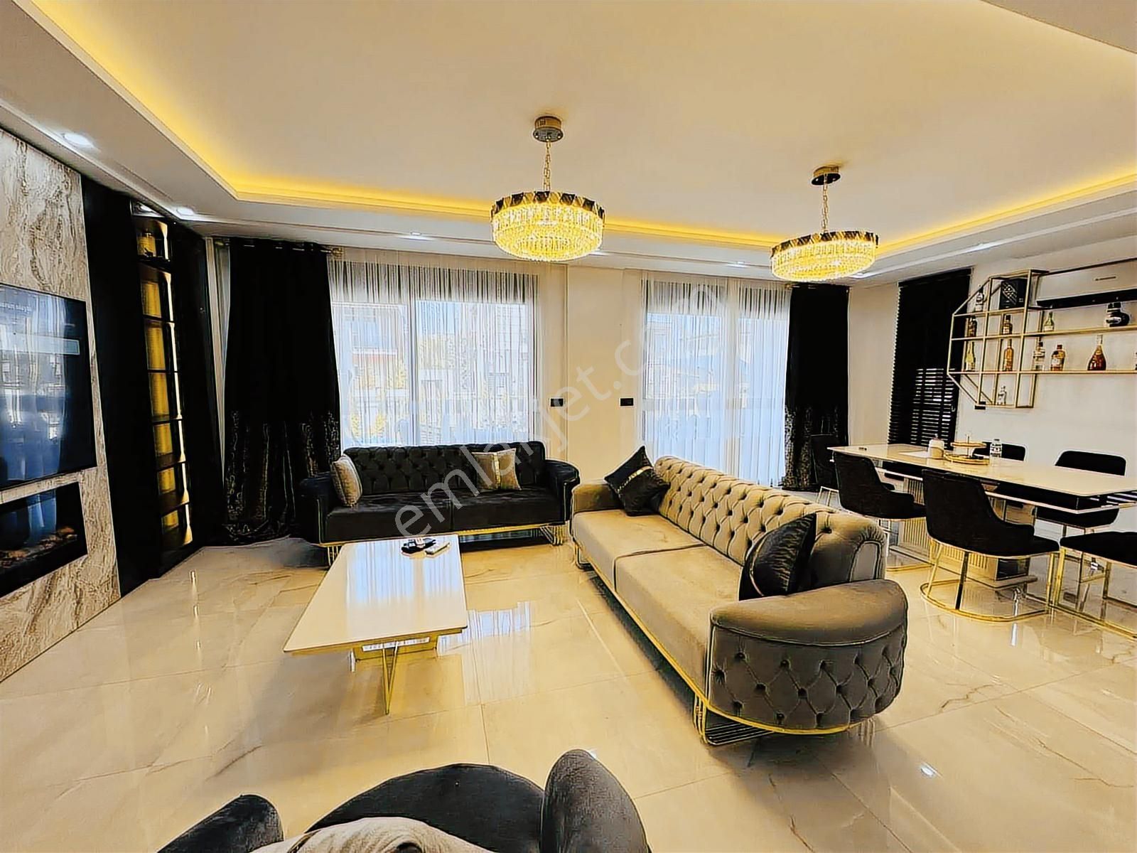 Döşemealtında 4+1 Lüks Müstakil Villamız - Görsel 20