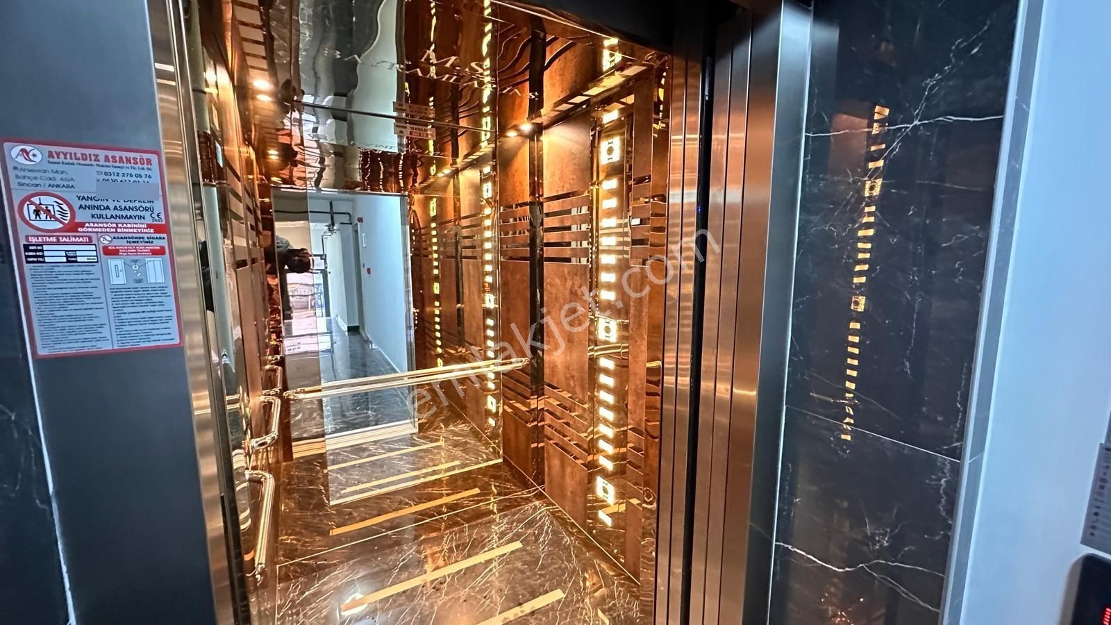 Fsn Den Ultra Lux Sıfır Çift Banyo Asansör Giyinme Odalı 3+1 - Görsel 34