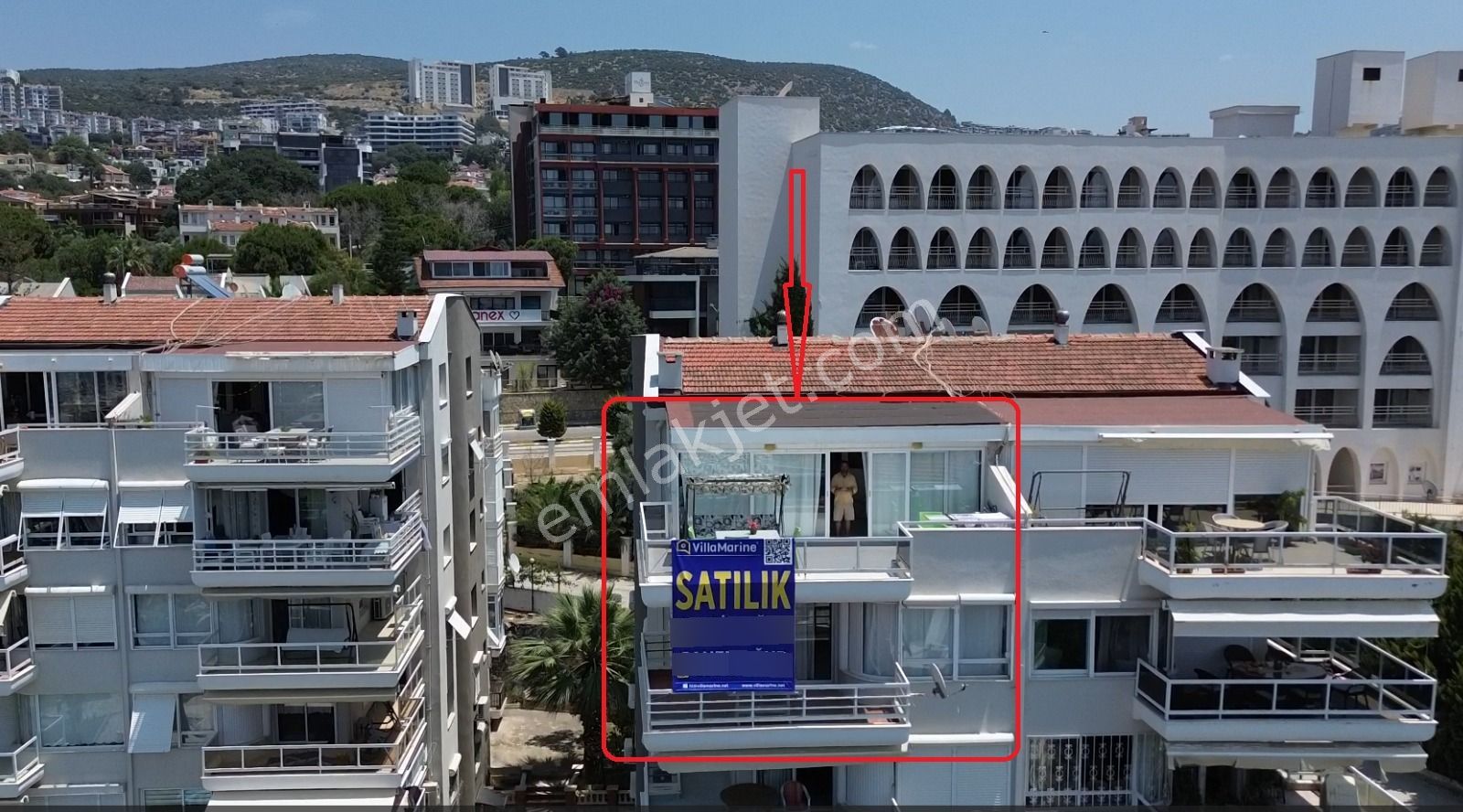 Marina Bölgesinde Full Deniz Manzaralı Dubleks Daire - Görsel 8