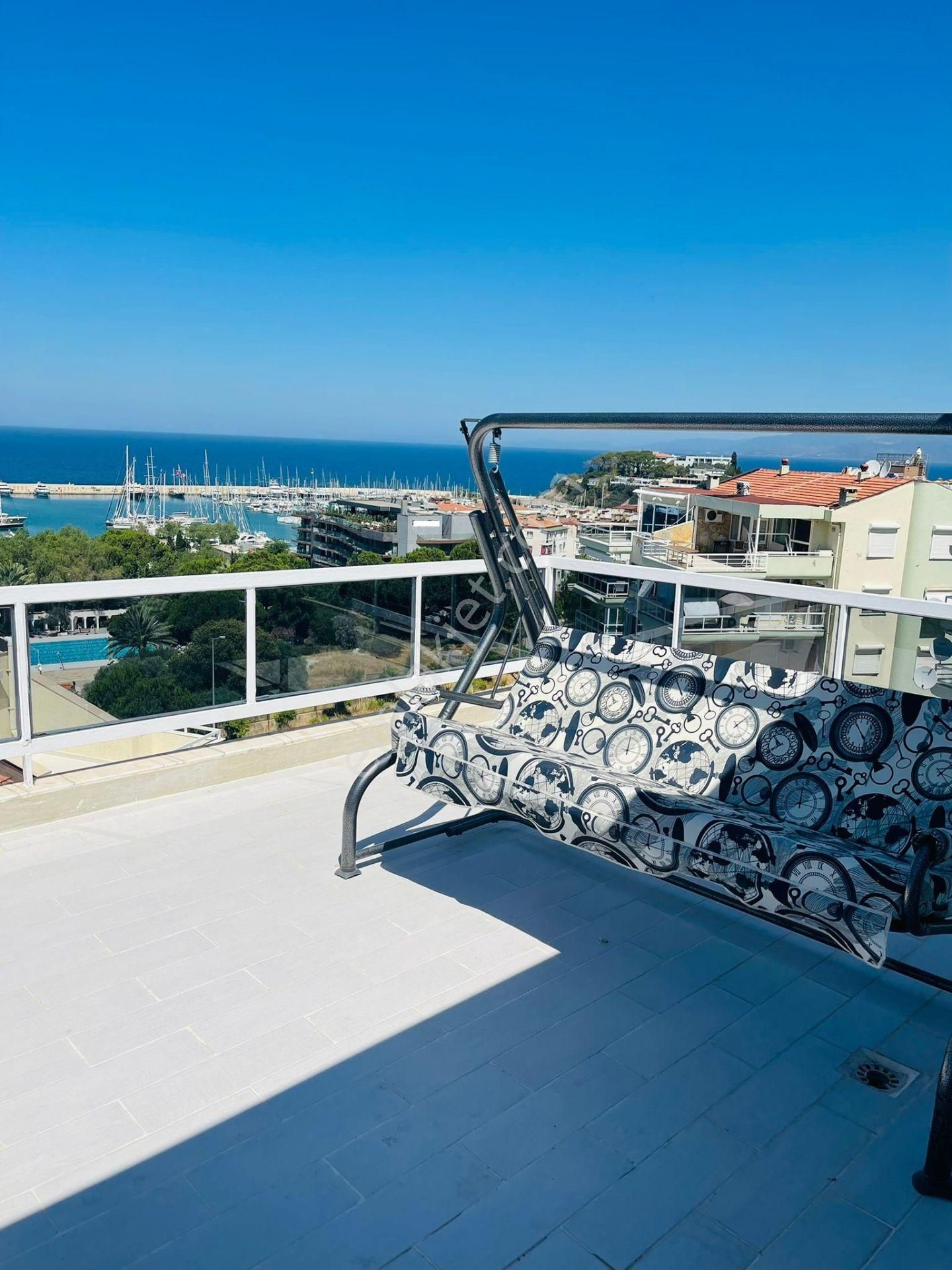 Marina Bölgesinde Full Deniz Manzaralı Dubleks Daire - Görsel 13