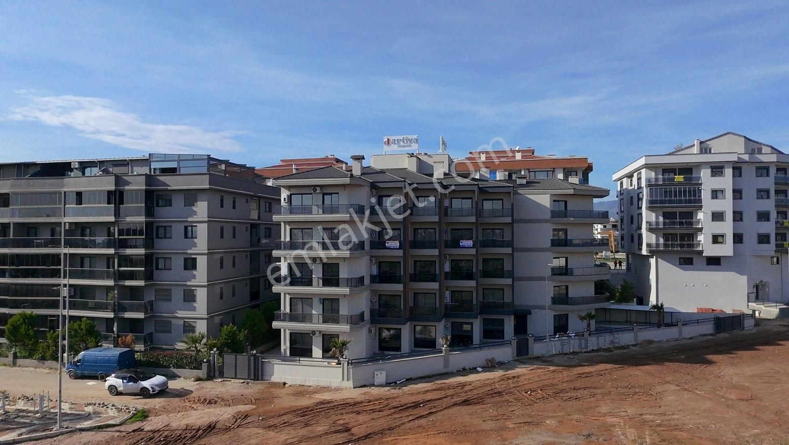 Menderes Barbarosta Sıfır 1+1 Çift Geniş Balkonlu Yerdenısıtmalı - Görsel 5