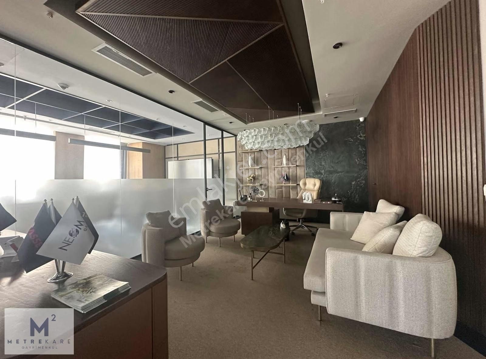 Skyland Yüksek Kat Manzaralı Eşyalı Teraslı Prestijli 478m2 Ofis - Görsel 3