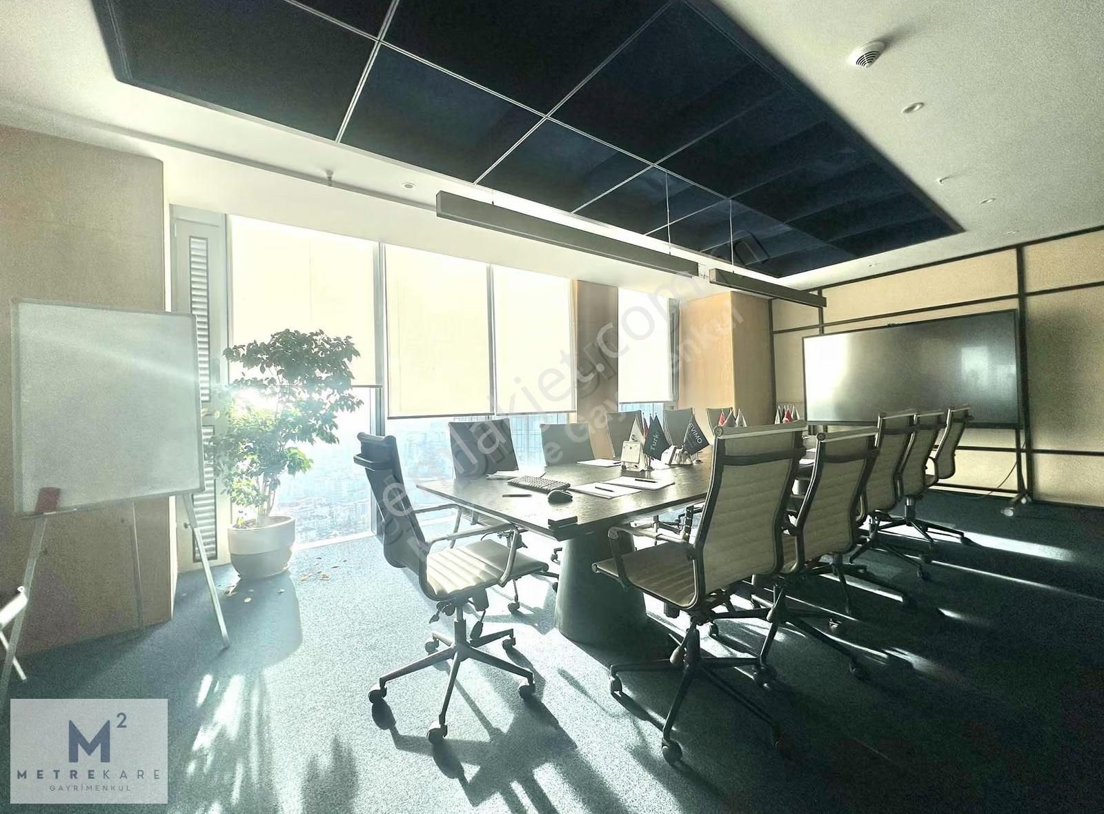Skyland Yüksek Kat Manzaralı Eşyalı Teraslı Prestijli 478m2 Ofis - Görsel 18