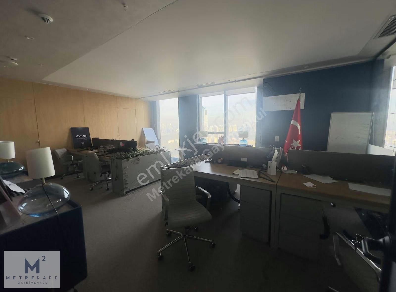 Skyland Yüksek Kat Manzaralı Eşyalı Teraslı Prestijli 478m2 Ofis - Görsel 13