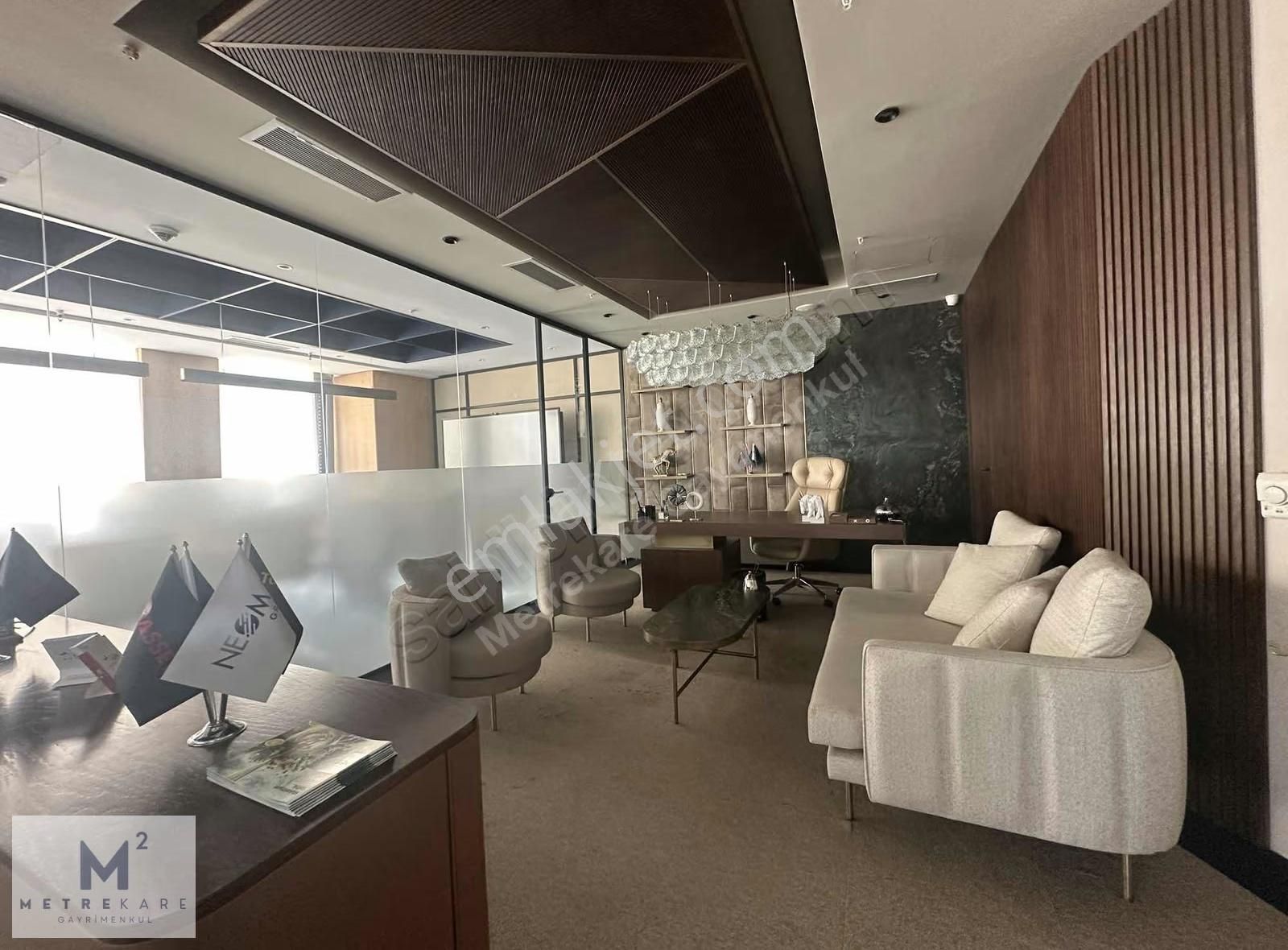 Skyland Yüksek Kat Manzaralı Eşyalı Teraslı Prestijli 478m2 Ofis - Görsel 19