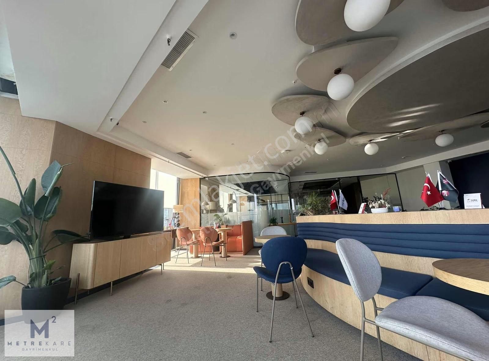 Skyland Yüksek Kat Manzaralı Eşyalı Teraslı Prestijli 478m2 Ofis - Görsel 10