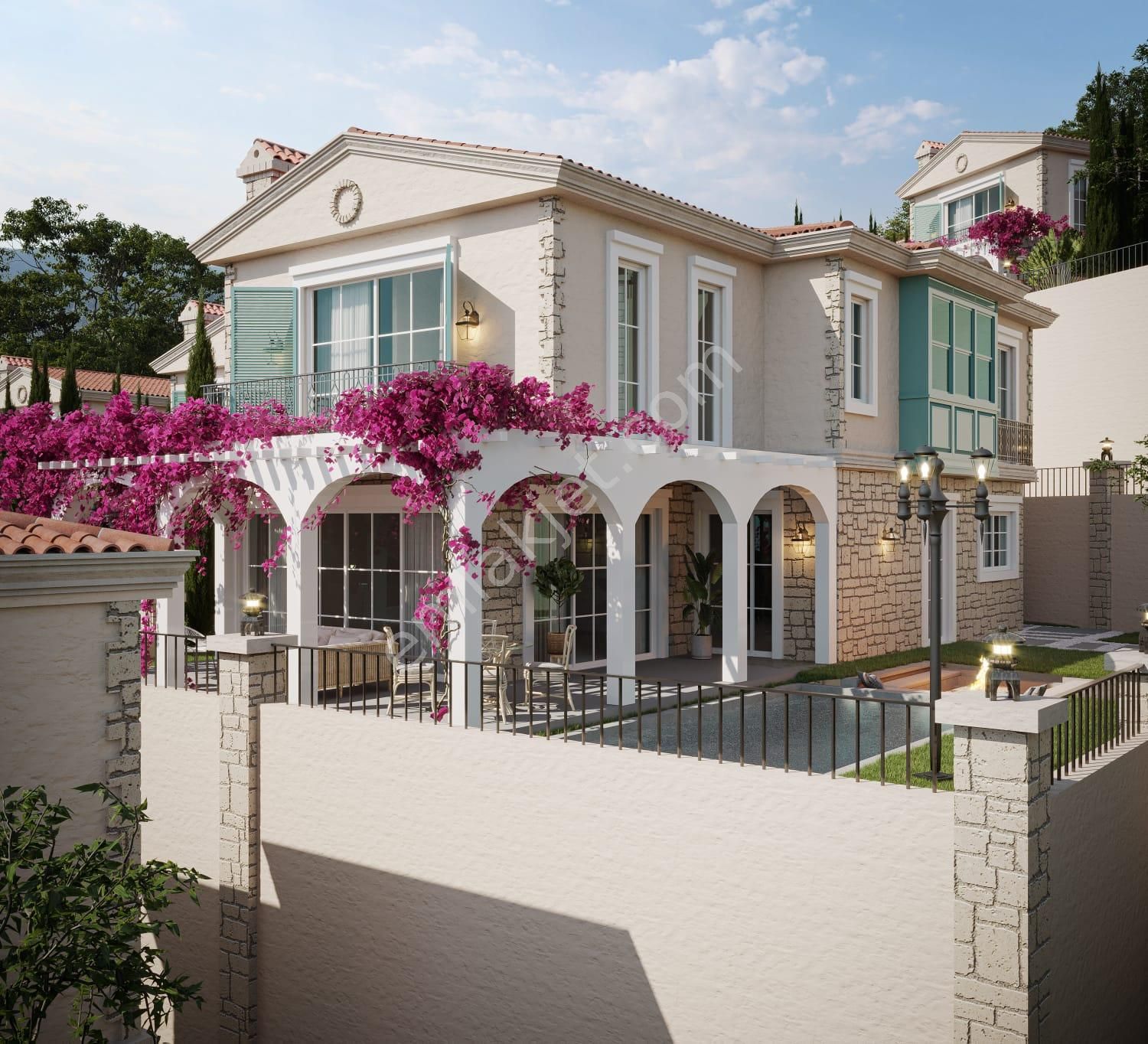 Merkeze Yakın, Manzaralı, Özel Havuzlu Villa - Görsel 11