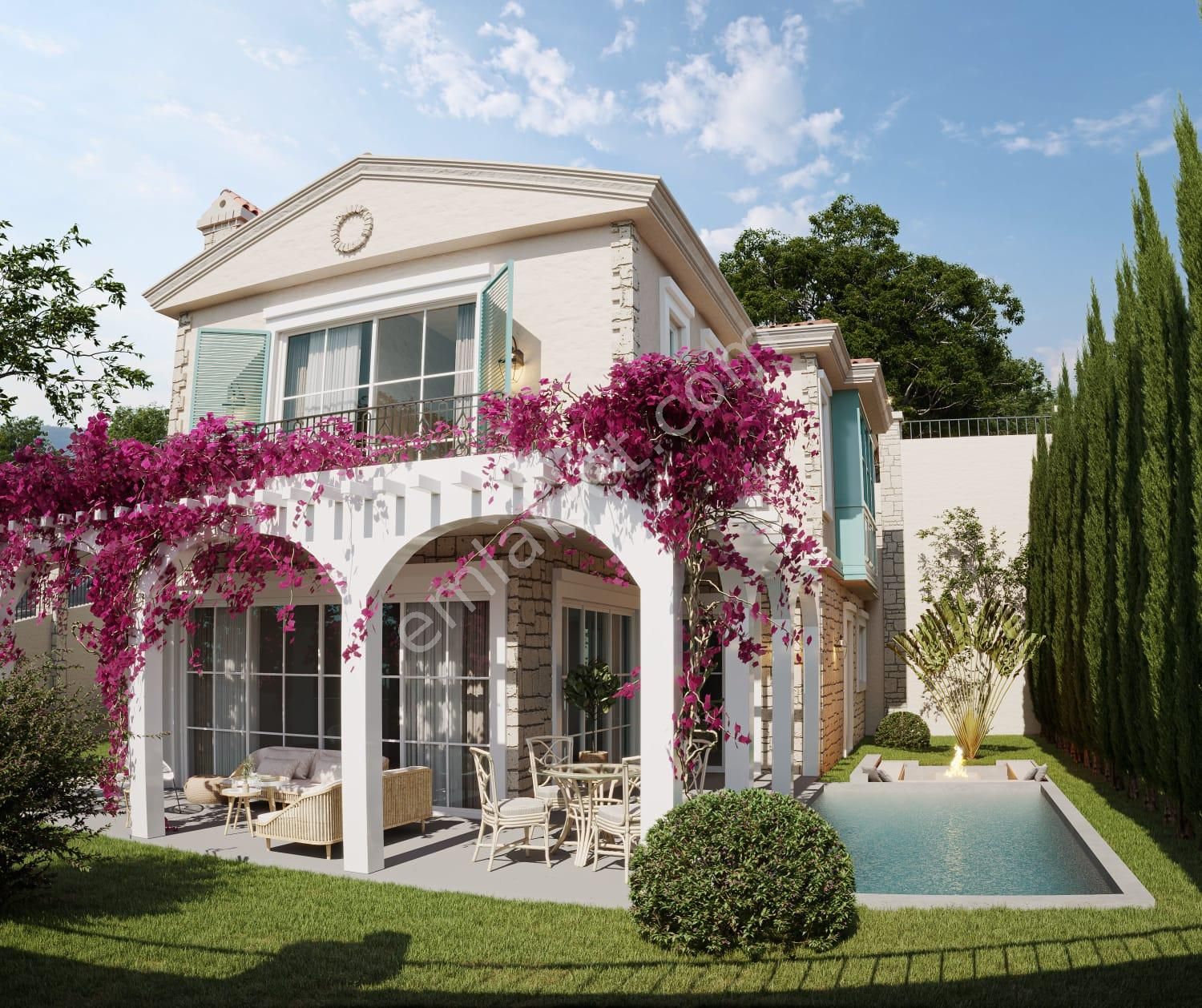 Merkeze Yakın, Manzaralı, Özel Havuzlu Villa - Görsel 3