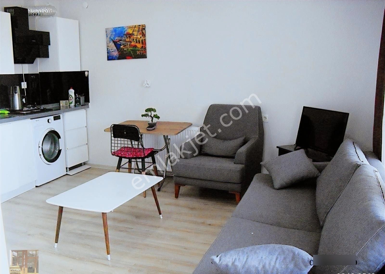 Gaziosmanpaşa 1+1 Uğurmumcu Herşey Dahil Mobilyalı Kiralık Daire - Görsel 20