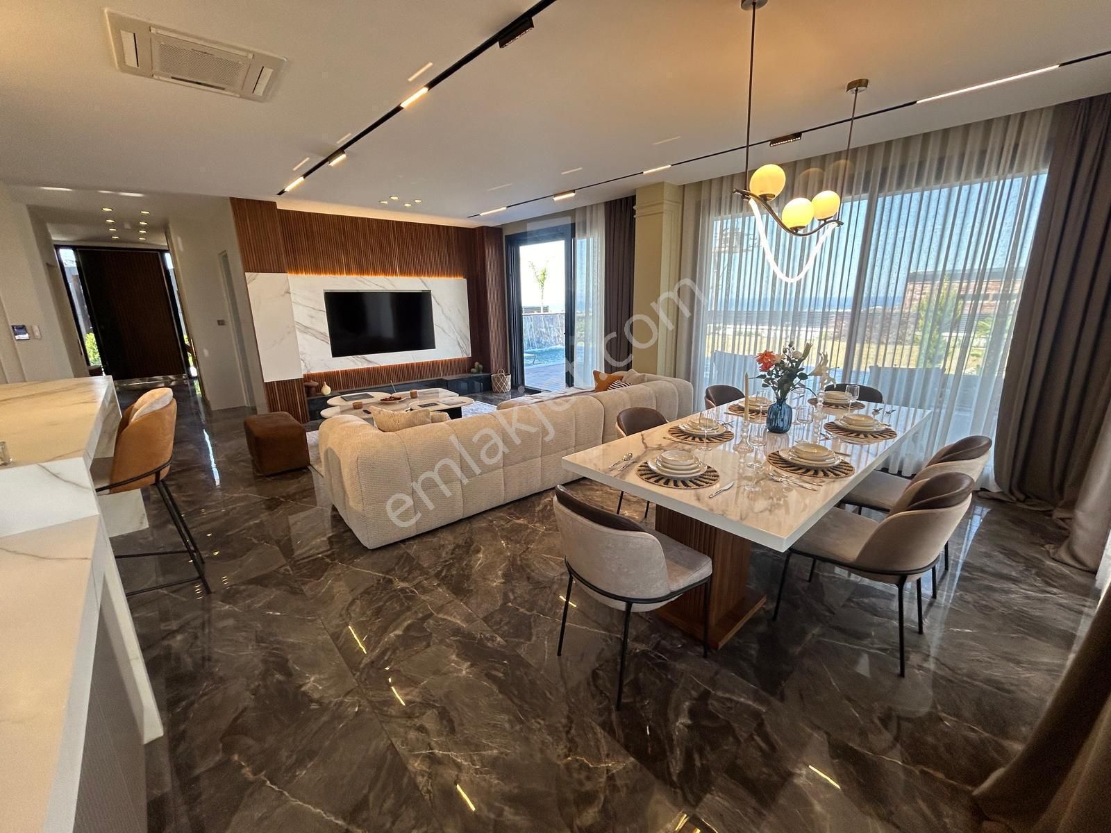 Panoramik Manzaralı Ve Özel Havuzlu Tek Müstakil Villa - Görsel 12