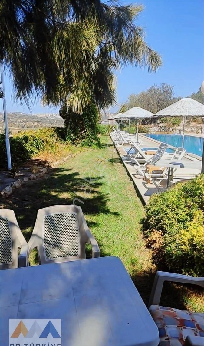 Bodrum Güvercinlik'e Komşu Meşelik'te Güv'li Sitede Bahçe Katı - Görsel 33